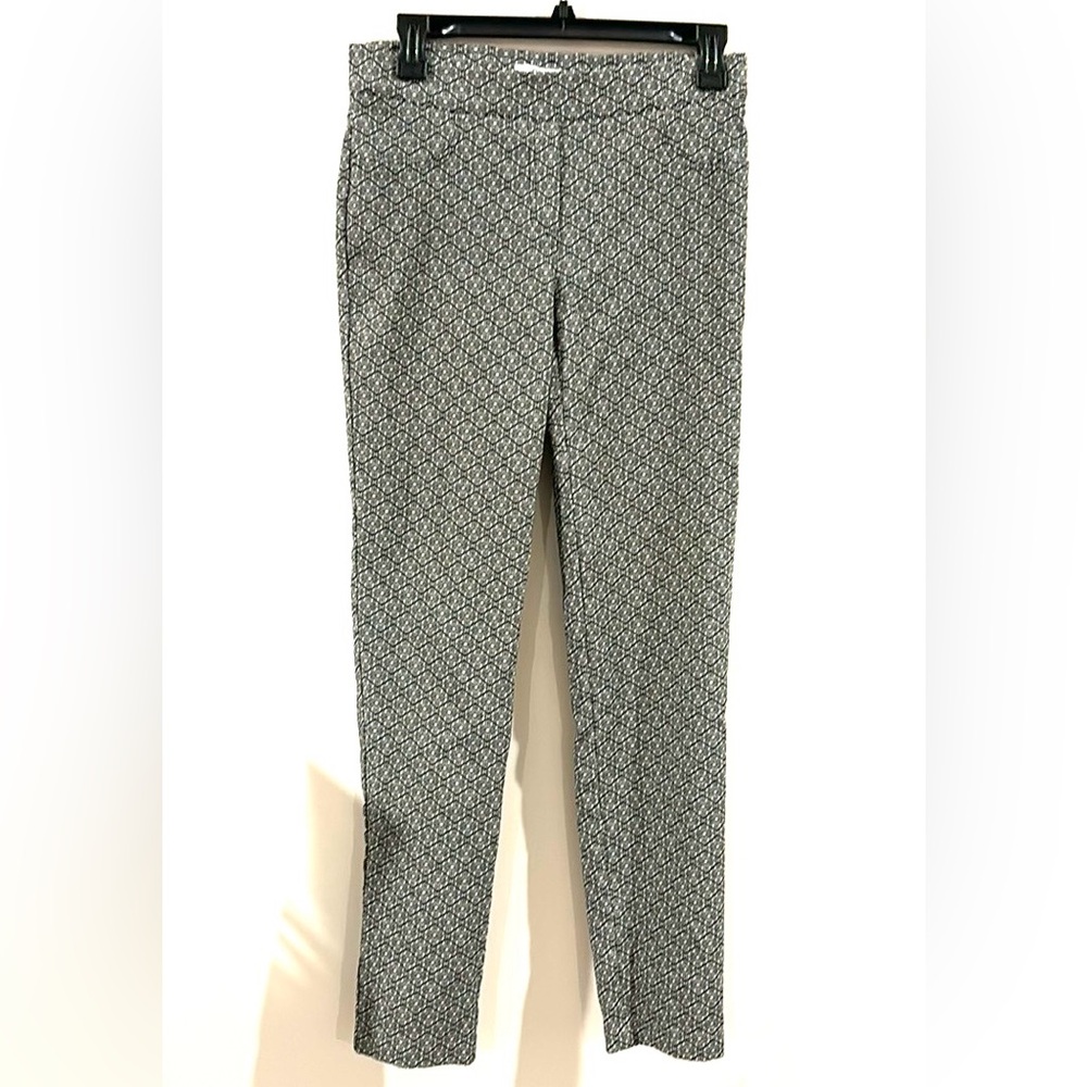 🌺89th & Madison Black/White Straight Leg Pants